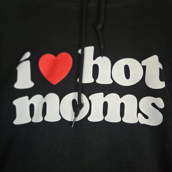Danny Duncan I Love Hot Moms Pullover Hoodie Sweatshirt Mens Medium 0702 - Picture 3 of 7